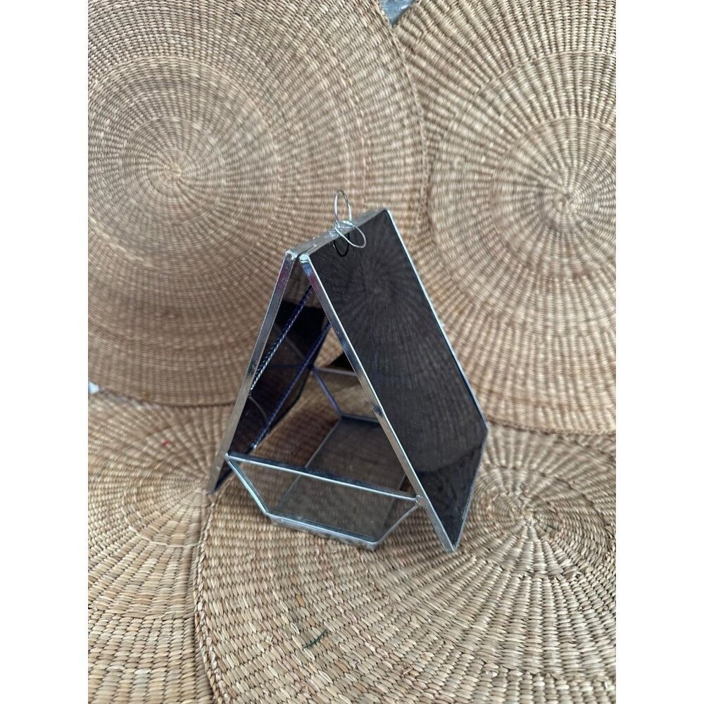 Stained Glass Metal trinket box